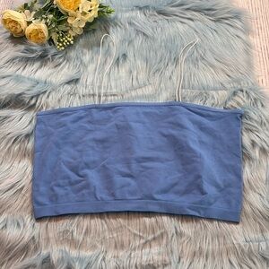 Intimately Free People Blue Seamless Brami Sz M/L